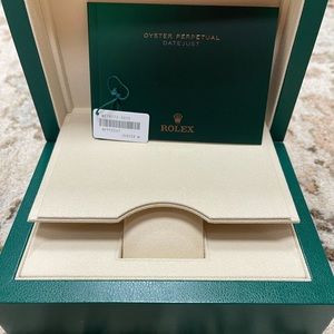 2020 Rolex Box. New (warranty card not included, just to show model and year)